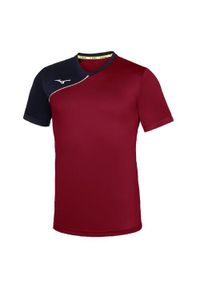 Koszulka dziecięca Mizuno Team trad shukyu. Kolor: czerwony, niebieski, wielokolorowy. Sport: piłka nożna #1