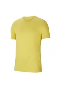 Nike - Męska Koszulka Park 20. Kolor: żółty. Sport: turystyka piesza