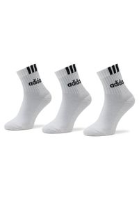 Adidas - adidas Zestaw 3 par wysokich skarpet unisex HT3437 Biały. Kolor: biały #1