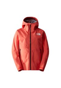 Kurtka The North Face Summit Chamlang Futurelight 0A7UU6CA11 - pomarańczowa. Kolor: pomarańczowy. Materiał: nylon, materiał. Styl: sportowy, klasyczny