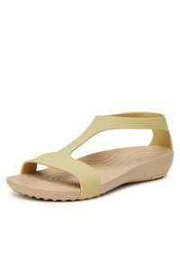 Crocs Sandały SERENA SANDAL 205469-212 Zielony. Kolor: zielony #4