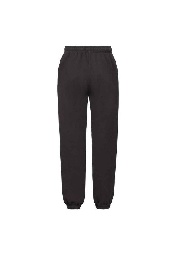 FRUIT OF THE LOOM - Spodnie Do Biegania Premium Z Elastycznymi Mankietami Dla Dzieci I Niemowląt. Kolor: czarny. Sezon: lato. Sport: turystyka piesza