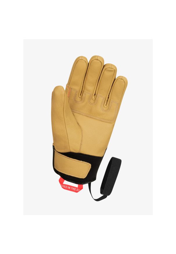 Rękawiczki damskie Salewa Ortles AM Leather Gloves. Kolor: wielokolorowy, czarny, brązowy