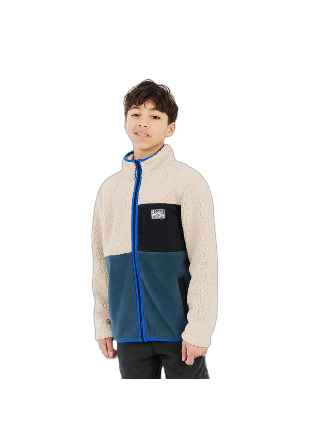 Polar dla dzieci Protest Finley. Kolor: biały. Materiał: polar. Sezon: zima. Sport: narciarstwo