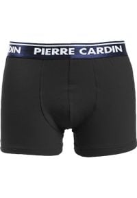 Pierre Cardin - BOKSERKI PIERRE CARDIN 1PAK 306 CZARNE. Kolor: czarny. Materiał: elastan, guma, bawełna #1