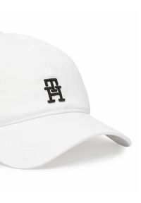TOMMY HILFIGER - Tommy Hilfiger Czapka z daszkiem Imd Color 6 Panel AM0AM13542 Biały. Kolor: biały. Materiał: bawełna #3