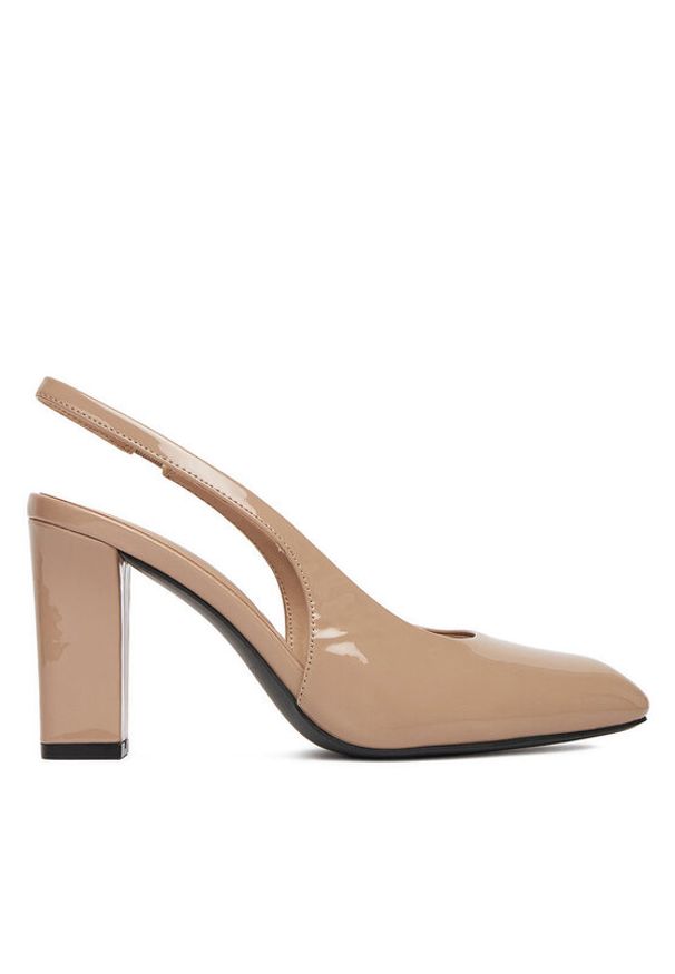 Jenny - JENNY Czółenka CEO-CD24-190-1 Beżowy. Kolor: beżowy. Materiał: materiał