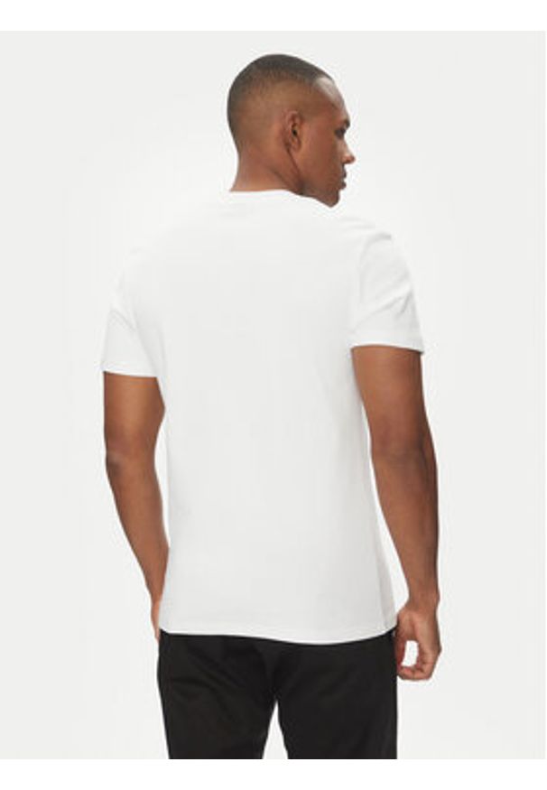 G-Star RAW - G-Star Raw T-Shirt G-Script D25150-C812 Biały Regular Fit. Kolor: biały. Materiał: bawełna