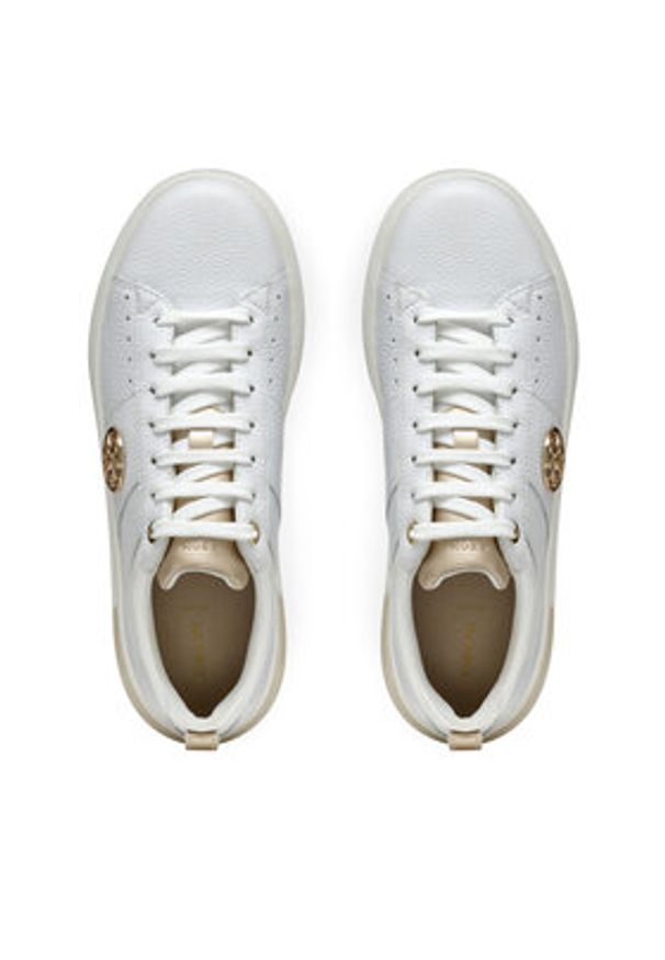 Geox Sneakersy D Dalyla D55QFA 046AR C1000 Biały. Kolor: biały. Materiał: skóra