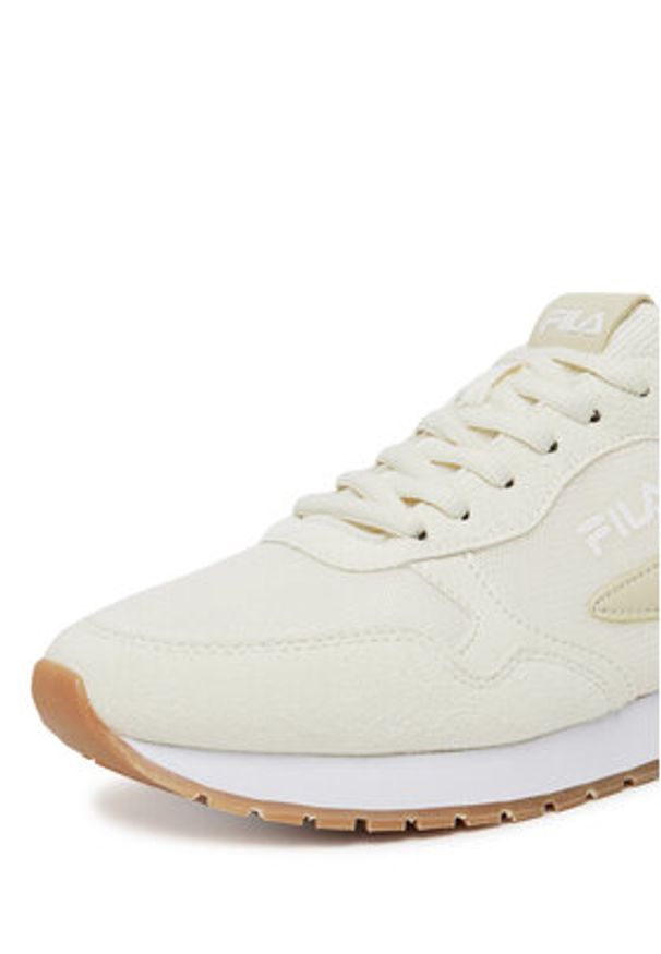 Fila Sneakersy VC-RUN WMN FFW0588_13218 Beżowy. Kolor: beżowy. Materiał: materiał. Sport: bieganie