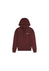 Wrangler - WRANGLER DAMSKA BLUZA REGULAR HOODIE DAHLIA 112356460 W6S4018506 #3
