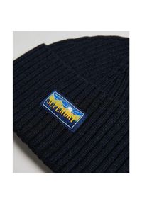 Stylowa czapka zimowa damska Superdry Vintage Radar 2.0. Kolor: niebieski. Materiał: wełna, poliester. Sezon: zima. Styl: vintage, elegancki