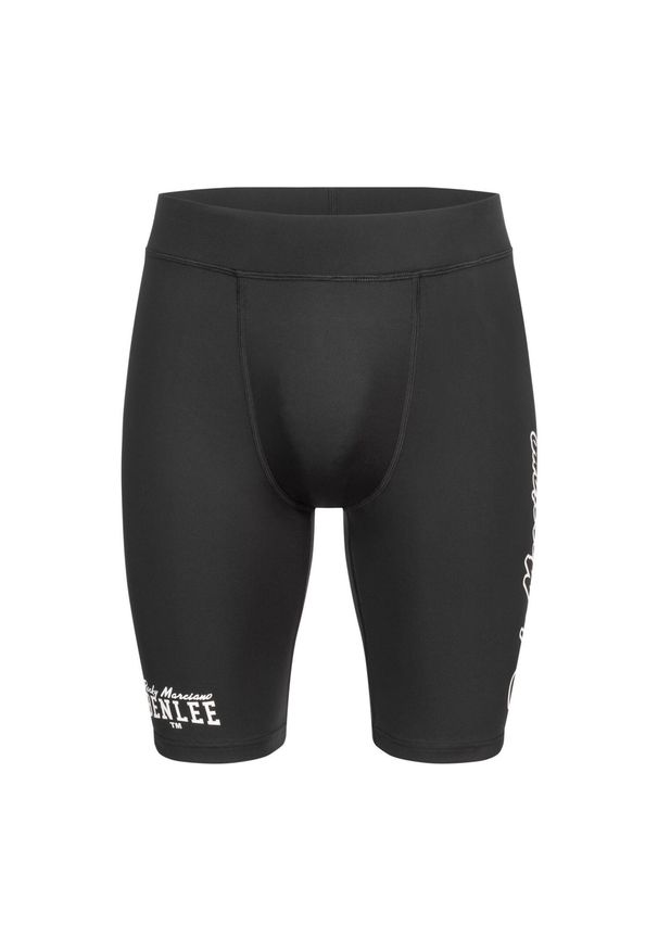 Spodenki kompresyjne z miseczką pachwinową Benlee Winneway. Kolor: wielokolorowy, biały, czarny