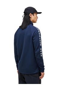 Bluza Peak Performance męska Rider Zip Jacket granatowa - XL. Kolor: niebieski