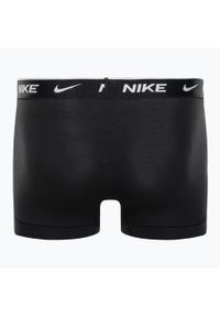 Bokserki męskie Nike Everyday Cotton Stretch Trunk 3 pary. Kolor: czarny. Materiał: bawełna. Technologia: Dri-Fit (Nike)