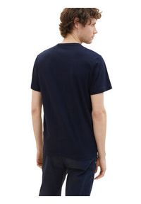 Tom Tailor T-Shirt 1036322 Granatowy Regular Fit. Kolor: niebieski. Materiał: bawełna #4