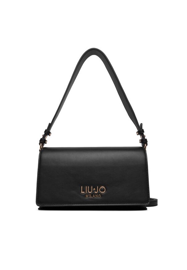 Liu Jo Torebka AA6224 E0958 Czarny. Kolor: czarny. Materiał: skórzane