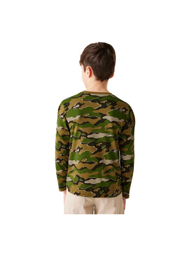 Regatta - Dziecięca Koszulka Wenbie III. Kolor: zielony. Sport: turystyka piesza