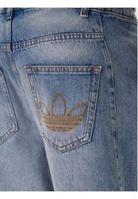 Adidas - adidas Jeansy KE0112 Niebieski Loose Fit. Kolor: niebieski #4