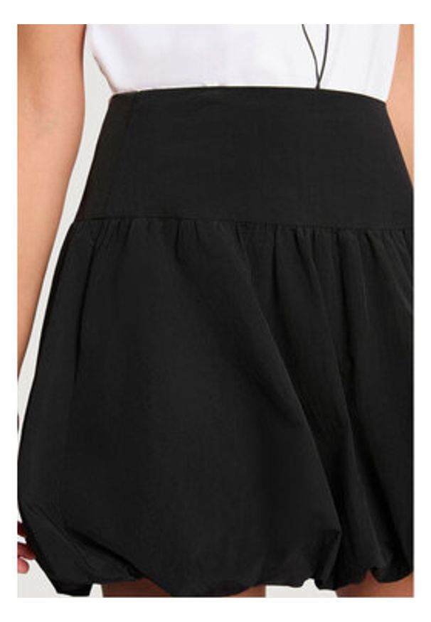 Morgan Spódnica mini 261-JBOWL Czarny Regular Fit. Kolor: czarny. Materiał: syntetyk