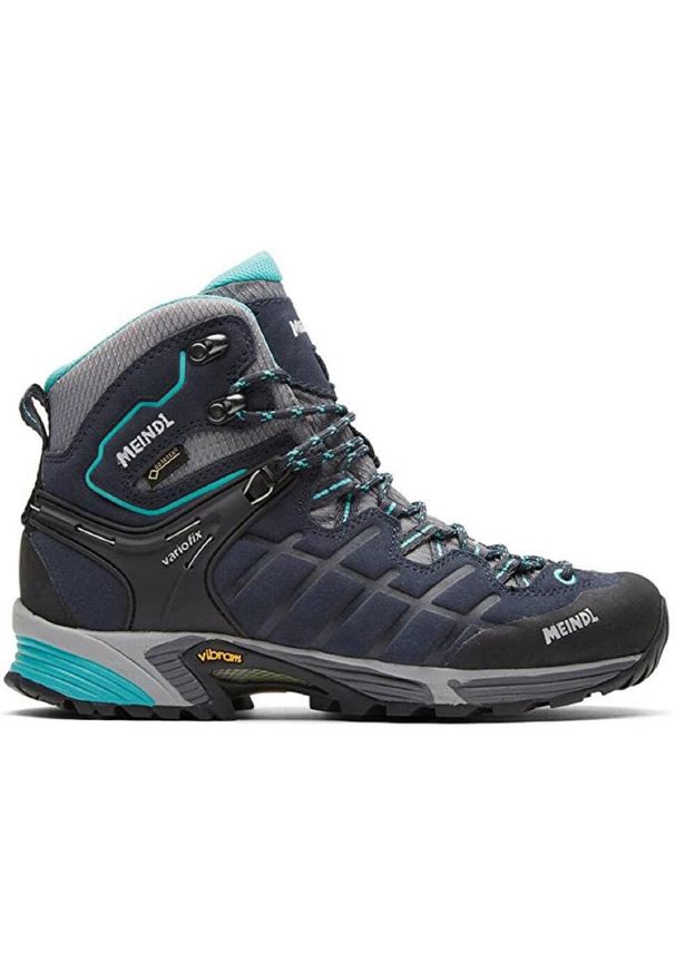 MEINDL - Damski Buty Turystyka Meindl Kapstadt Lady GTX Niebieski. Kolor: niebieski