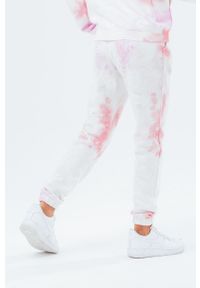 Hype spodnie damskie kolor różowy wzorzyste. Kolor: różowy #5