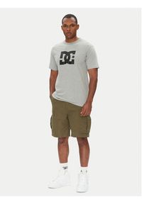DC T-Shirt ADYZT05373 Szary Regular Fit. Kolor: szary. Materiał: bawełna #5