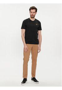 Aeronautica Militare T-Shirt 241TS1580J372 Czarny Regular Fit. Kolor: czarny. Materiał: bawełna #3