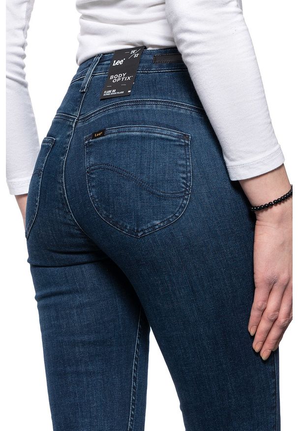 Lee - DAMSKIE SPODNIE JEANSOWE LEE FLARE BO L30FBWRF 112106417