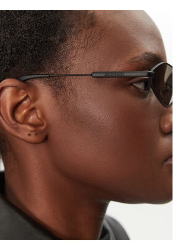 JACQUEMUS Okulary przeciwsłoneczne JAC68C2SUN Czarny. Kolor: czarny