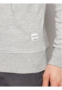 Jack & Jones Bluza Basic 12182537 Szary Regular Fit. Kolor: szary. Materiał: bawełna #4