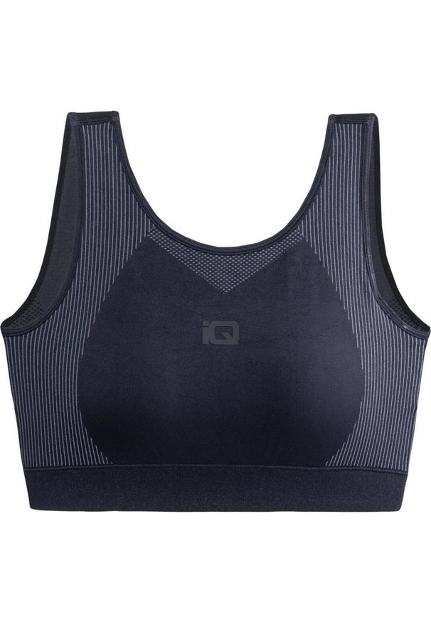 IQ - Damski Biustonosz Sportowy Ingel. Kolor: czarny