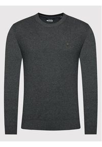 Jack&Jones PREMIUM Sweter Bluray 12192311 Szary Regular Fit. Kolor: szary. Materiał: bawełna