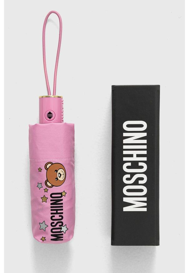 MOSCHINO - Moschino - Parasol. Kolor: różowy