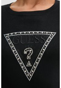 Guess - GUESS Czarny damski sweter Ivory, Rozmiar S. Kolor: czarny #4