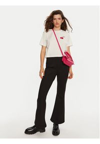 Vero Moda T-Shirt Elena 10326789 Biały Boxy Fit. Kolor: biały. Materiał: bawełna #5