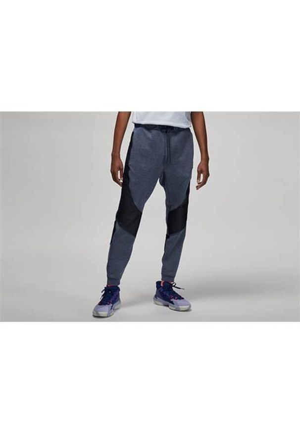 Spodnie sportowe męskie Nike Air Jordan Zion. Kolor: szary. Materiał: syntetyk, bawełna, materiał. Długość: długie