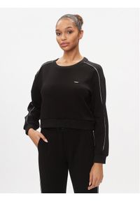 Liu Jo Sport Bluza TA4025 J4616 Czarny Regular Fit. Kolor: czarny. Materiał: syntetyk. Styl: sportowy