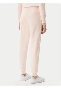 Calvin Klein Jeans Spodnie dresowe Monologo J20J225354 Różowy Slim Fit. Kolor: różowy. Materiał: bawełna #5