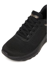 skechers - Skechers Sneakersy BOBS SQUAD CHAOS 117497 BBK Czarny. Kolor: czarny. Materiał: materiał #7
