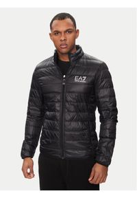 EA7 Emporio Armani Kurtka puchowa 8NPB01 PN29Z 1200 Czarny Regular Fit. Kolor: czarny. Materiał: syntetyk