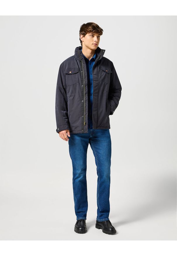 Wrangler - WRANGLER MĘSKA KOSZULA 1 PKT FLANNEL SHIRT WRANGLER BLUE 112357220 W564018059