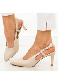 Cieliste sandały damskie na szpilce Sergio Leone Sk157. Okazja: na wesele, na ślub cywilny. Zapięcie: pasek. Materiał: skóra. Sezon: wiosna, lato. Obcas: na szpilce. Styl: elegancki, klasyczny, wizytowy #1