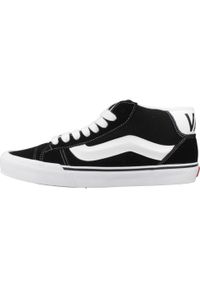 Vans - Kapcie VANS KNU MID Czarny. Kolor: czarny. Materiał: materiał, zamsz. Sport: skateboard