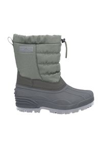 CMP - Śniegowce dziecięce HANKI 3.0 ocieplane wygodne zimowe. Kolor: szary. Sezon: zima. Sport: turystyka piesza #1