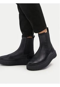 Clarks Sztyblety Torhill Maple 26173858 Czarny. Kolor: czarny. Materiał: skóra #5