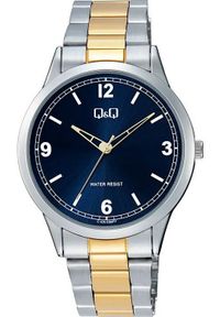 Zegarek Q&Q C10A-056P męski klasyczny niebieska tarcza cyfry .. Kolor: niebieski. Styl: klasyczny #1