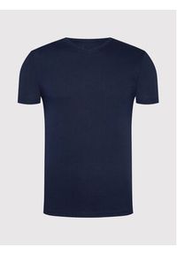 United Colors of Benetton - United Colors Of Benetton T-Shirt 3U53J4231 Granatowy Regular Fit. Kolor: niebieski. Materiał: bawełna #4