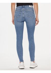 Calvin Klein Jeans Jeansy J20J222775 Niebieski Super Skinny Fit. Kolor: niebieski