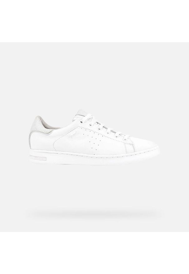 Sneakersy damskie Geox Jaysen. Okazja: na co dzień. Kolor: szary, wielokolorowy, biały. Styl: casual, sportowy. Sport: turystyka piesza